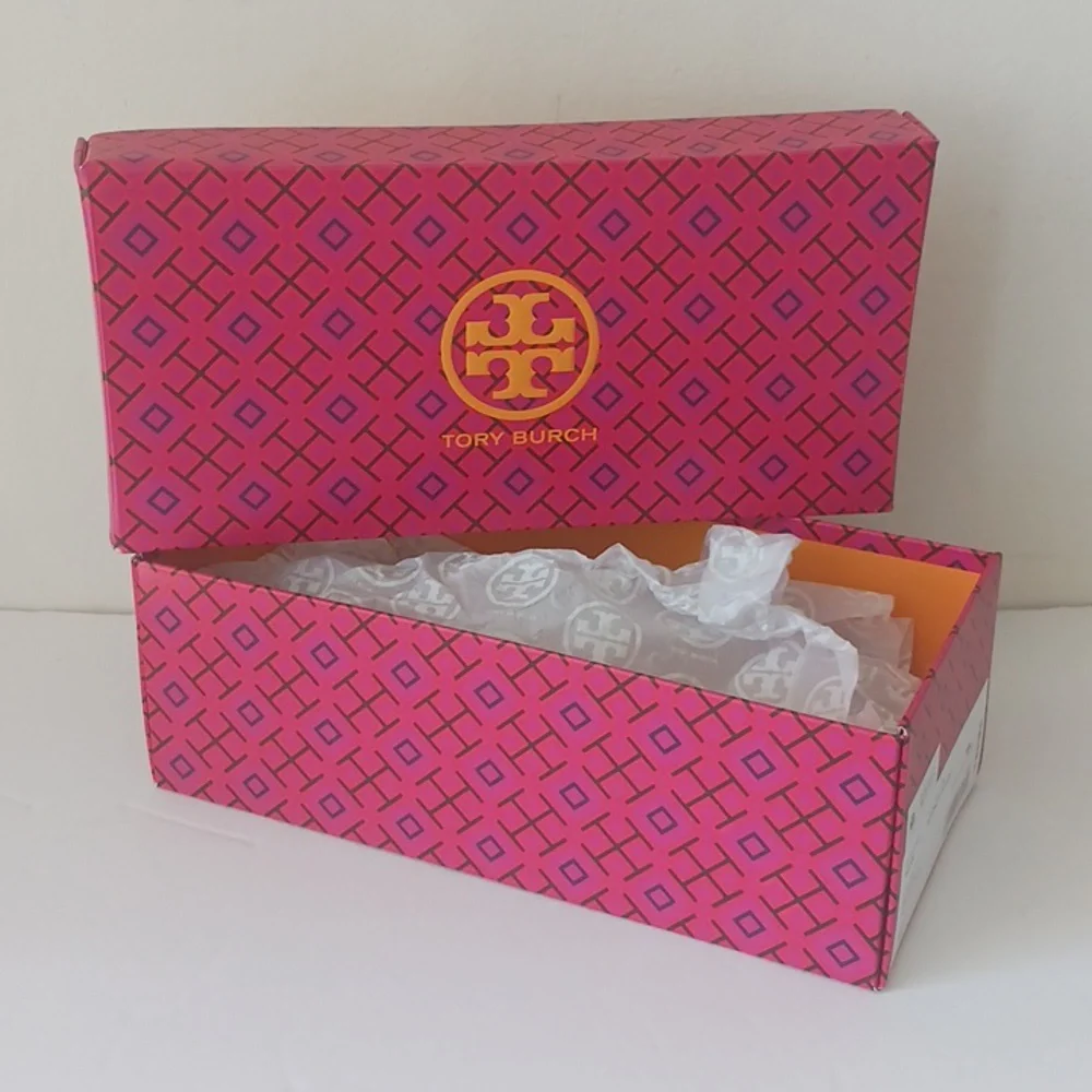 Tory Burch Pink Patterned Empty Box 12